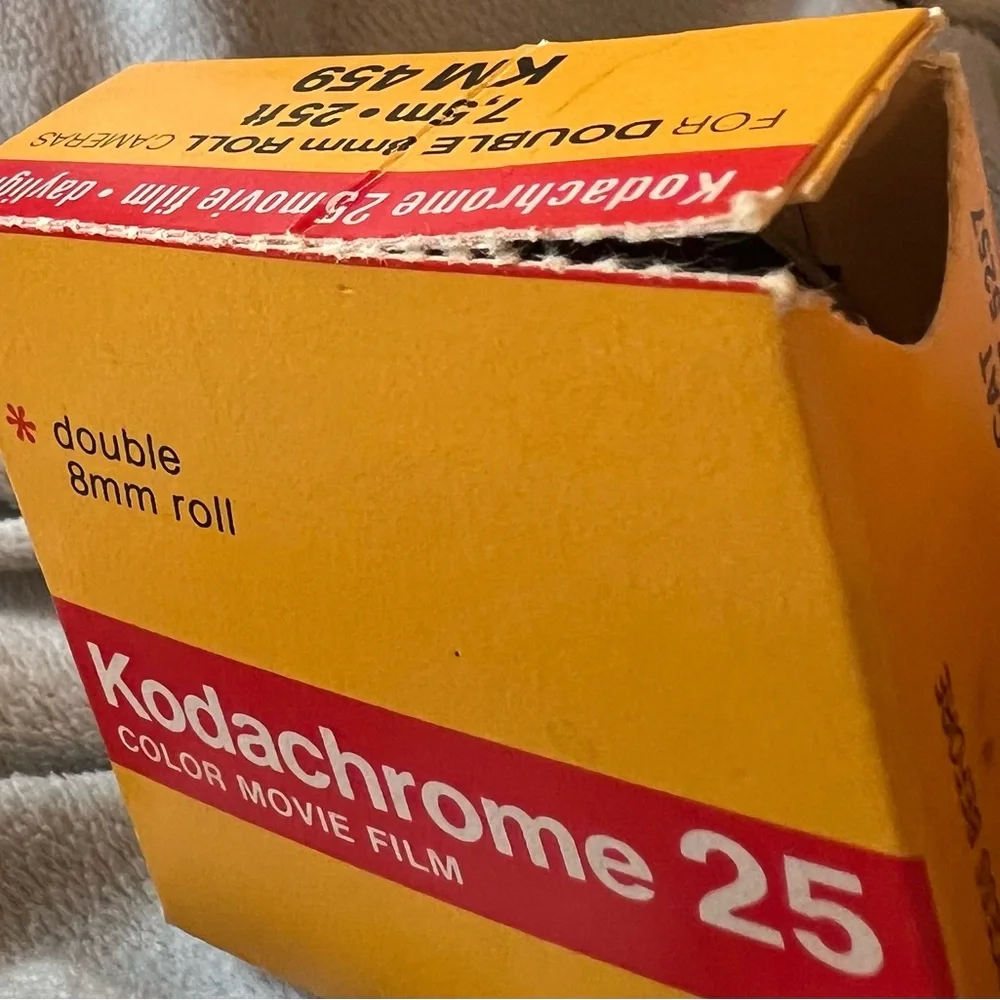 Kodak Kodachrome 25 KM 459 Color Movie Film